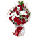 розы и хризантемы с гипсофилой. Россия